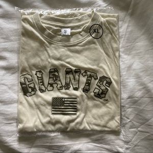 SF Giants MLB military t-shirt XL